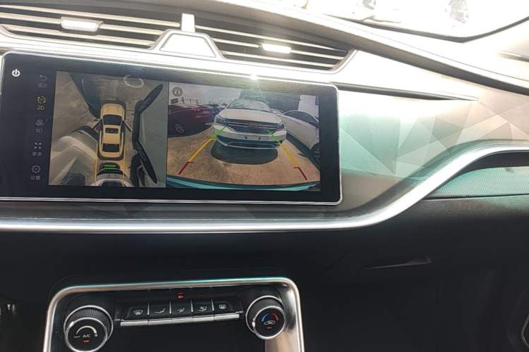 Used Geely Auto Binray 2021 1.4T CVT Asian Games Edition Audio And AC Panel
