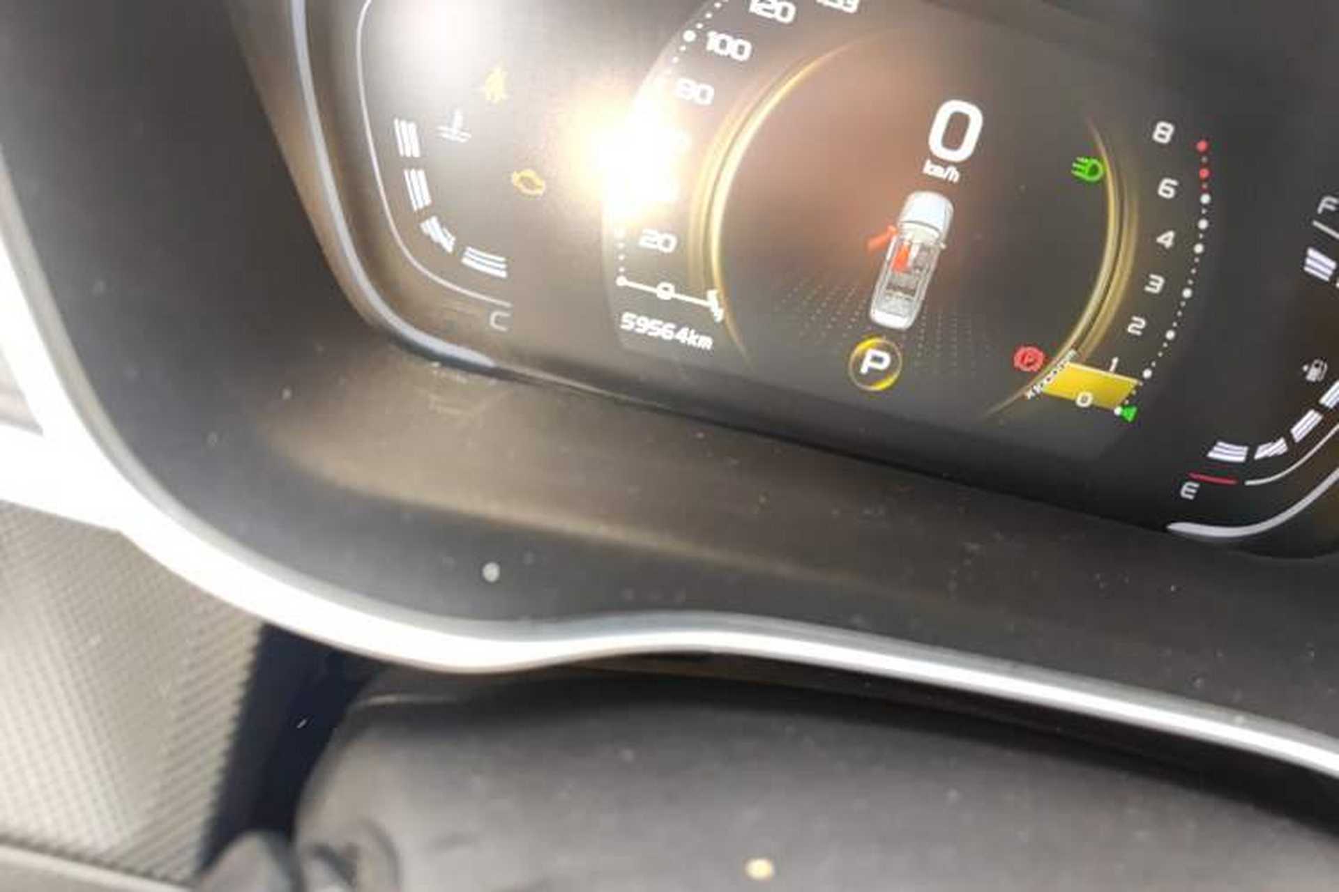 Used Geely Auto Binray 2021 1.4T CVT Asian Games Edition Odometer Close Up