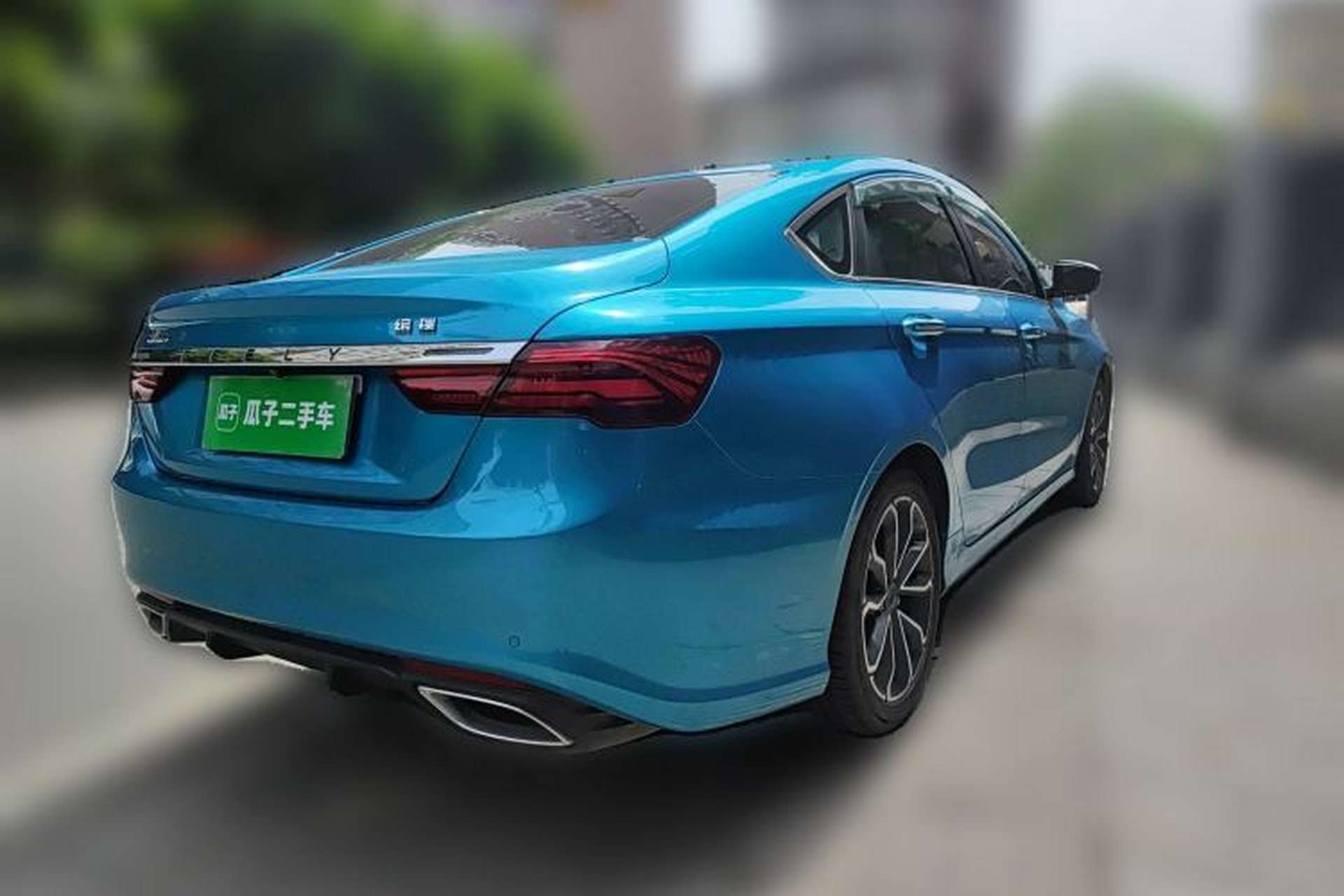 Used Geely Auto Binray 2021 1.4T CVT Asian Games Edition Rear Right 45 Deg