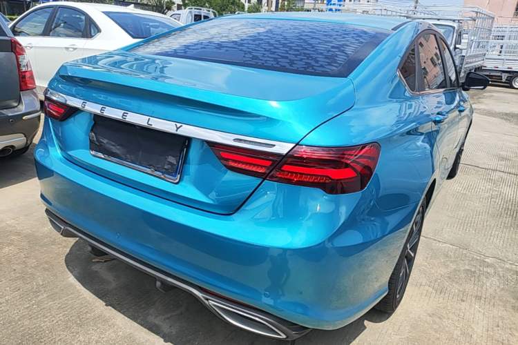 Used Geely Auto Binray 2021 1.4T CVT Asian Games Edition Rear Right 45 Deg
