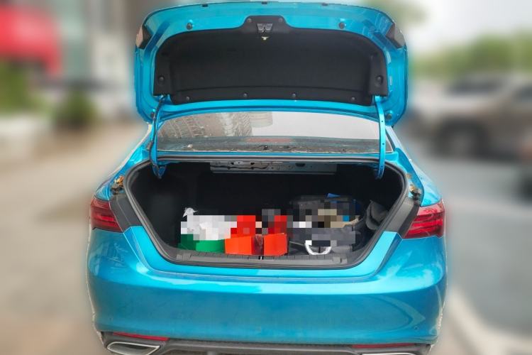 Used Geely Auto Binray 2021 1.4T CVT Asian Games Edition Trunk