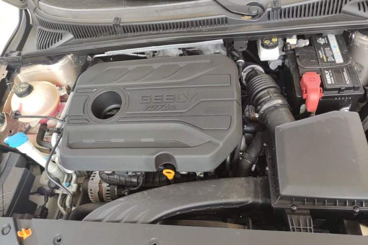 Used Geely Auto Binray 2021 1.4T CVT Asian Games Edition Engine Bay