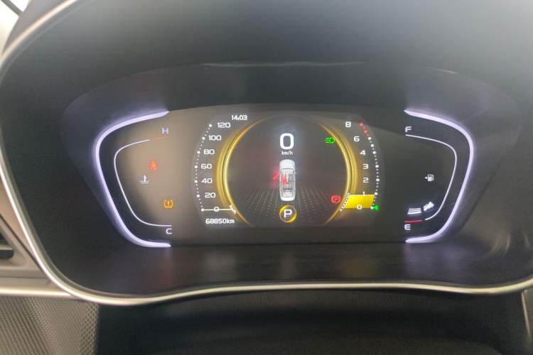 Used Geely Auto Binray 2021 1.4T CVT Asian Games Edition Instrument Cluster
