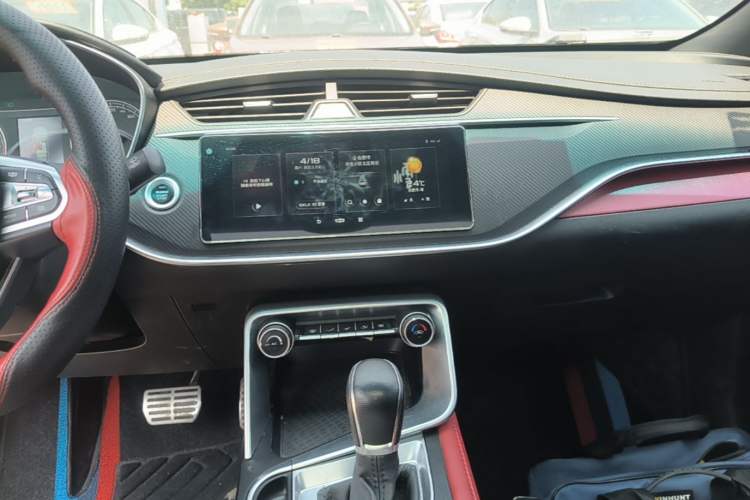 Used Geely Auto Binray 2021 1.4T CVT F-Sport Edition Audio And AC Panel