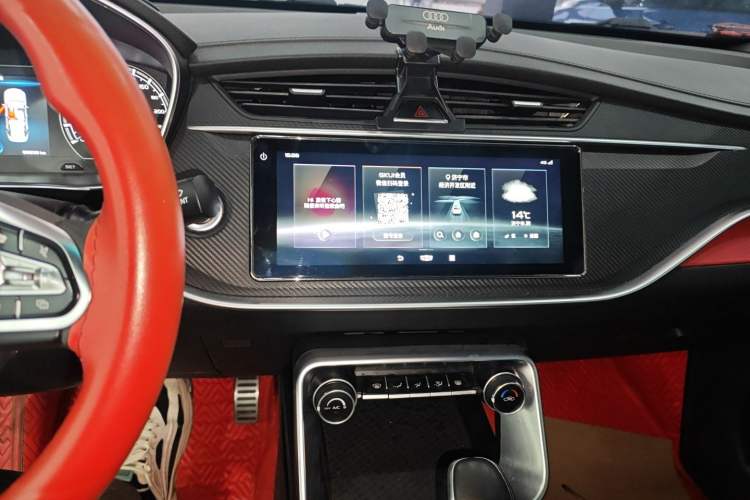 Used Geely Auto Binray 2021 1.4T CVT F-Sport Edition Audio And AC Panel