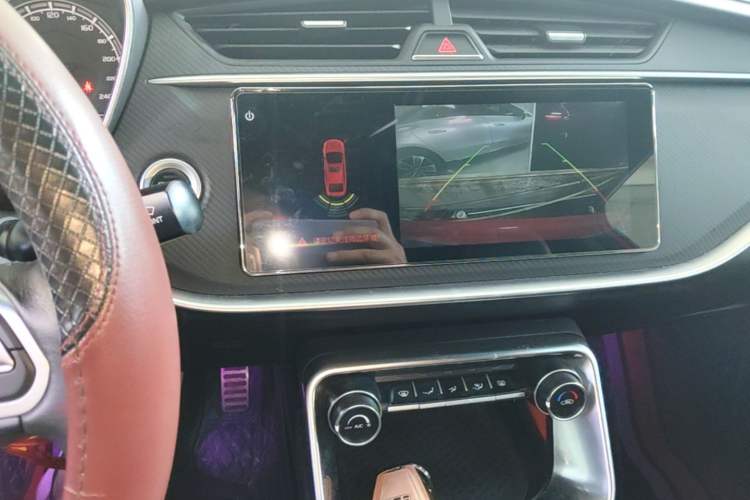 Used Geely Auto Binray 2021 1.4T CVT F-Sport Edition Audio And AC Panel