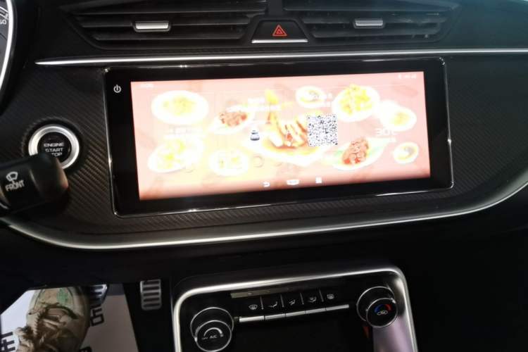 Used Geely Auto Binray 2021 1.4T CVT F-Sport Edition Audio And AC Panel