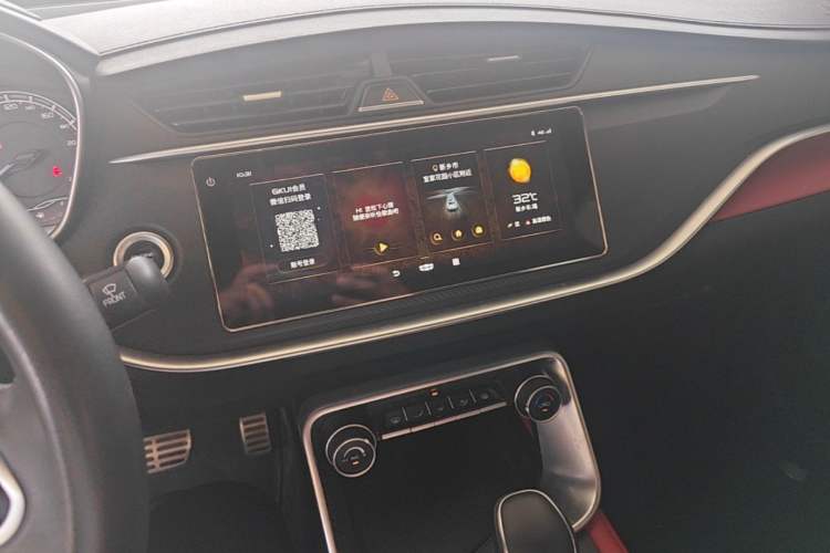 Used Geely Auto Binray 2021 1.4T CVT F-Sport Edition Audio And AC Panel