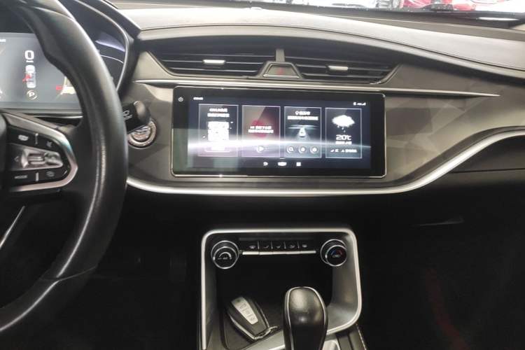 Used Geely Auto Binray 2021 1.4T CVT Asian Games Edition Audio And AC Panel