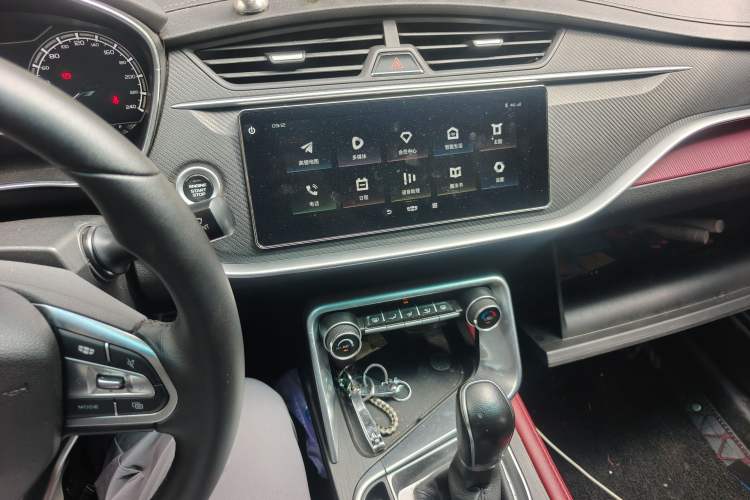 Used Geely Auto Binray 2021 1.4T CVT F-Sport Edition Audio And AC Panel