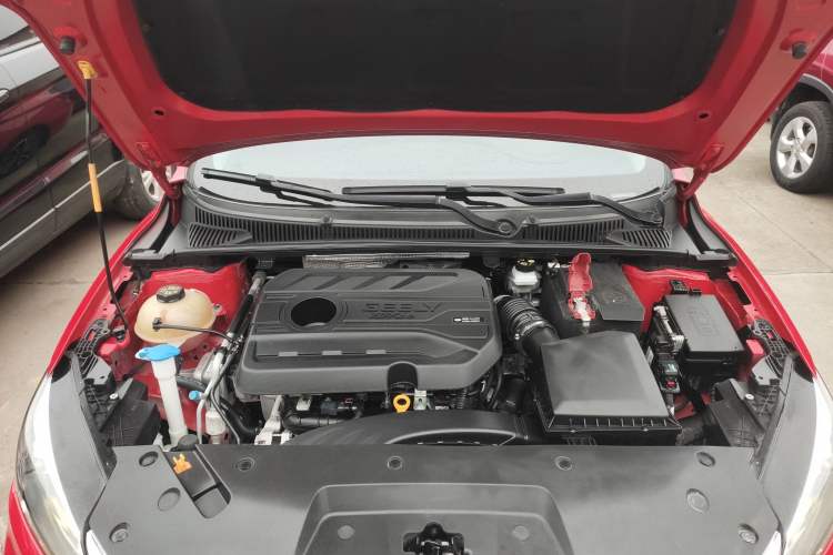 Used Geely Auto Binray 2021 1.4T CVT Asian Games Edition Engine Bay