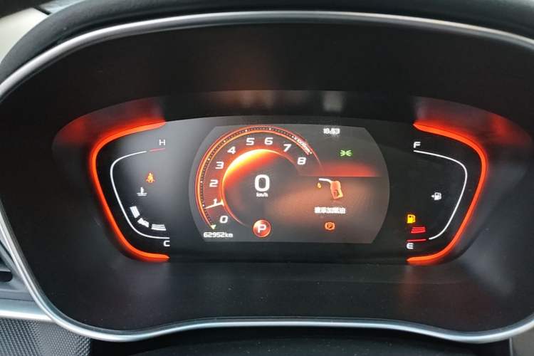Used Geely Auto Binray 2021 1.4T CVT Asian Games Edition Instrument Cluster