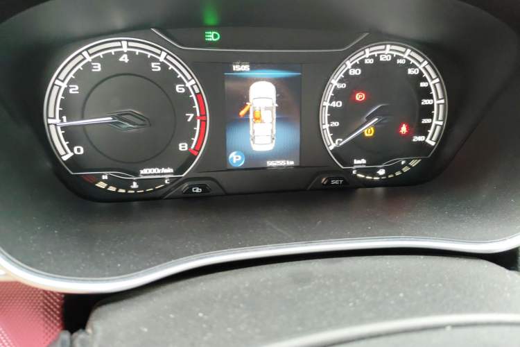 Used Geely Auto Binray 2021 1.4T CVT F-Sport Edition Odometer Close Up