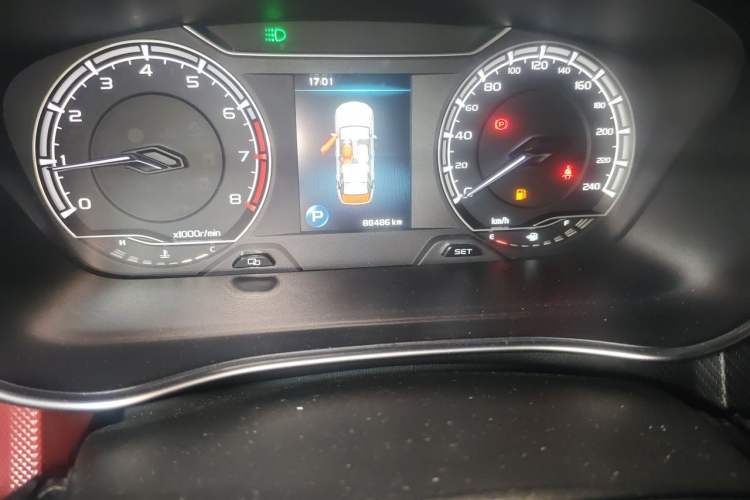 Used Geely Auto Binray 2021 1.4T CVT F-Sport Edition Odometer Close Up