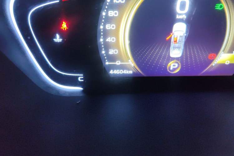 Used Geely Auto Binray 2021 1.4T CVT Asian Games Edition Odometer Close Up