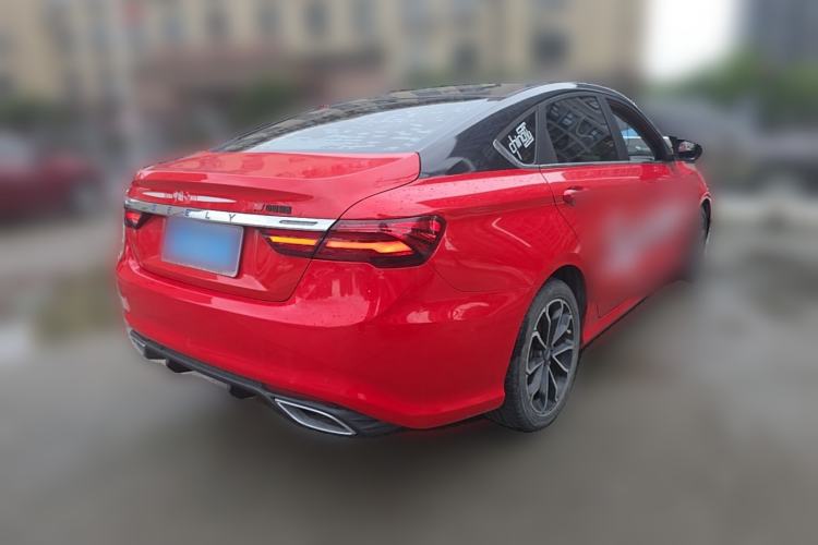 Used Geely Auto Binray 2021 1.4T CVT Asian Games Edition Rear Right 45 Deg