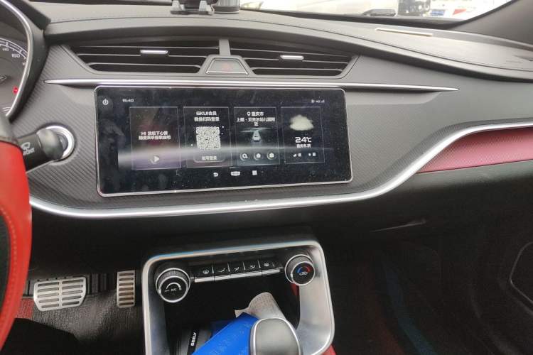 Used Geely Auto Binray 2021 1.4T CVT F-Sport Edition Audio And AC Panel