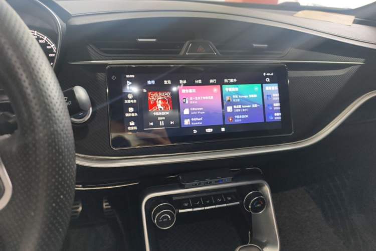 Used Geely Auto Binray 2021 1.4T CVT F-Sport Edition Audio And AC Panel