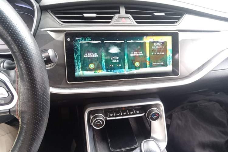 Used Geely Auto Binray 2021 1.4T CVT Asian Games Edition Audio And AC Panel