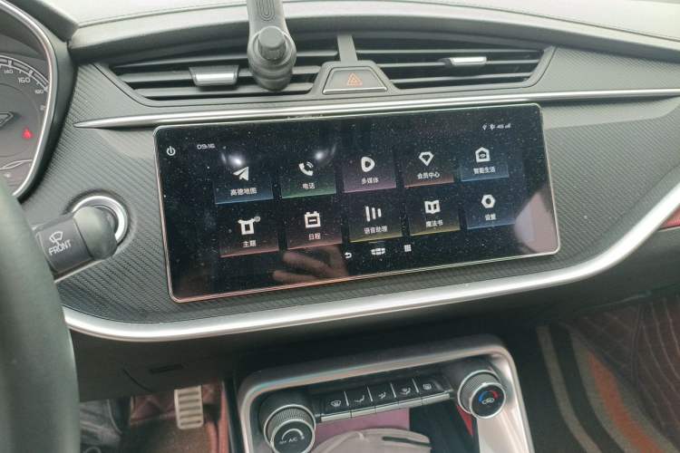Used Geely Auto Binray 2021 1.4T CVT F-Sport Edition Audio And AC Panel
