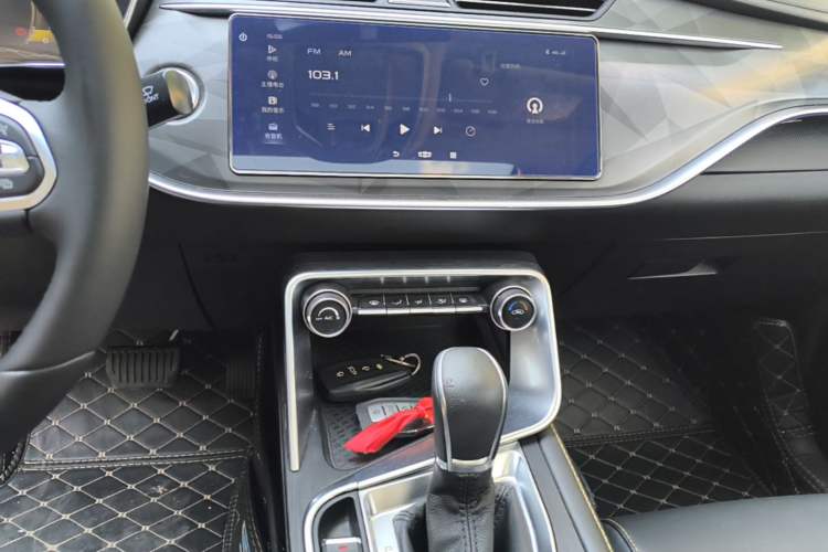 Used Geely Auto Binray 2021 1.4T CVT Asian Games Edition Audio And AC Panel