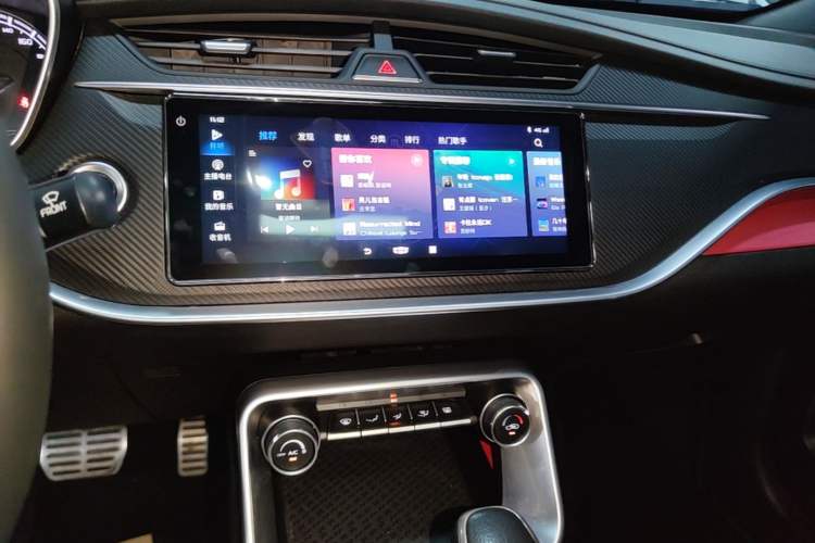 Used Geely Auto Binray 2021 1.4T CVT F-Sport Edition Audio And AC Panel