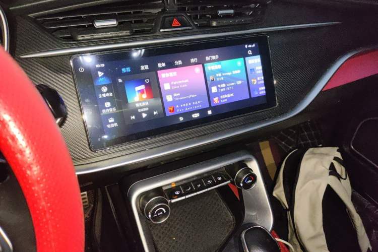 Used Geely Auto Binray 2021 1.4T CVT F-Sport Edition Audio And AC Panel