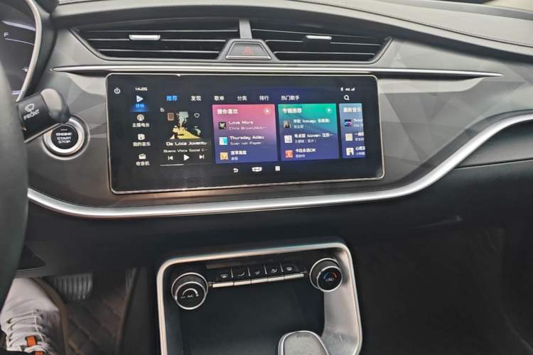 Used Geely Auto Binray 2021 1.4T CVT Asian Games Edition Audio And AC Panel