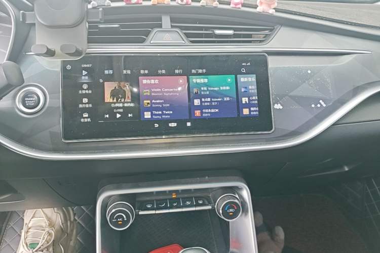 Used Geely Auto Binray 2021 1.4T CVT Asian Games Edition Audio And AC Panel