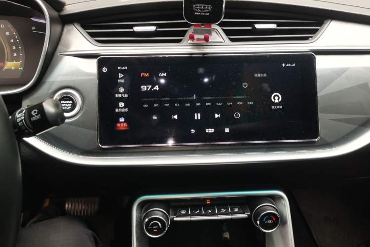 Used Geely Auto Binray 2021 1.4T CVT Asian Games Edition Audio And AC Panel