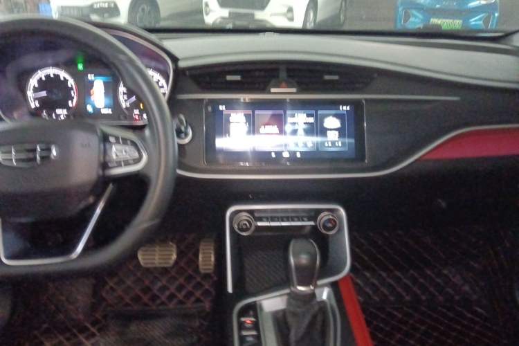 Used Geely Auto Binray 2021 1.4T CVT F-Sport Edition Audio And AC Panel