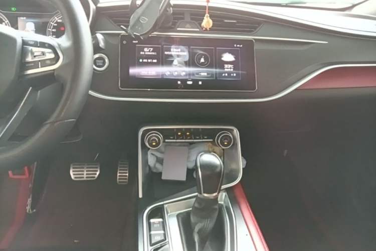 Used Geely Auto Binray 2021 1.4T CVT F-Sport Edition Audio And AC Panel