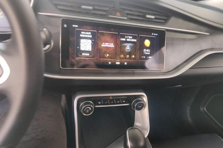 Used Geely Auto Binray 2021 1.4T CVT Asian Games Edition Audio And AC Panel