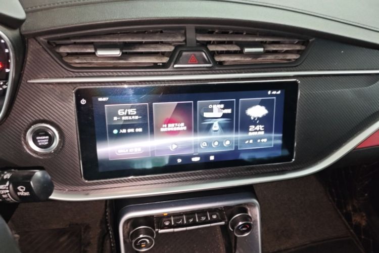 Used Geely Auto Binray 2021 1.4T CVT F-Sport Edition Audio And AC Panel