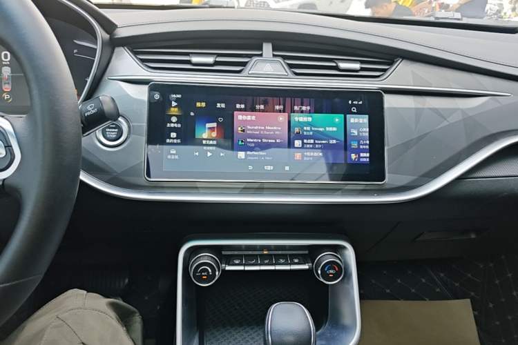 Used Geely Auto Binray 2021 1.4T CVT Asian Games Edition Audio And AC Panel
