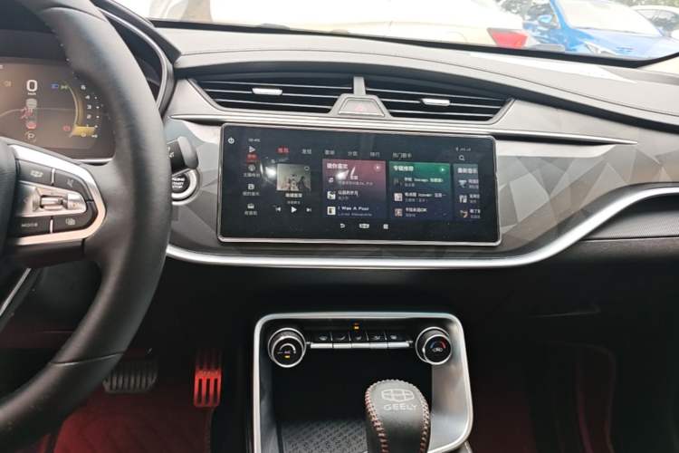 Used Geely Auto Binray 2021 1.4T CVT Asian Games Edition Audio And AC Panel