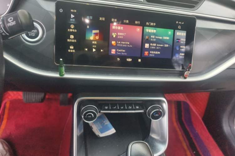 Used Geely Auto Binray 2021 1.4T CVT Asian Games Edition Audio And AC Panel