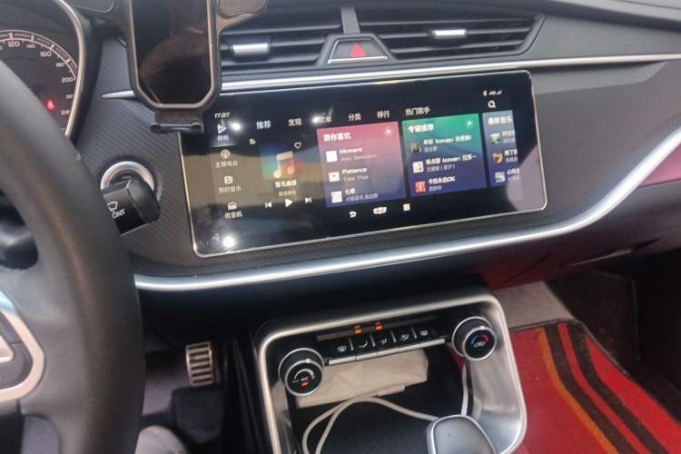 Used Geely Auto Binray 2021 1.4T CVT F-Sport Edition Audio And AC Panel