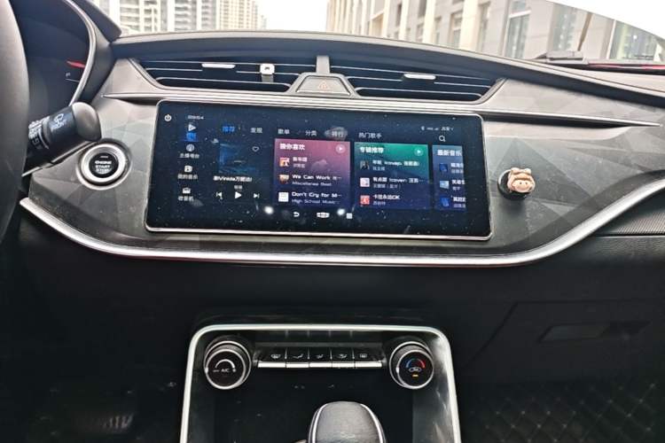 Used Geely Auto Binray 2021 1.4T CVT Asian Games Edition Audio And AC Panel