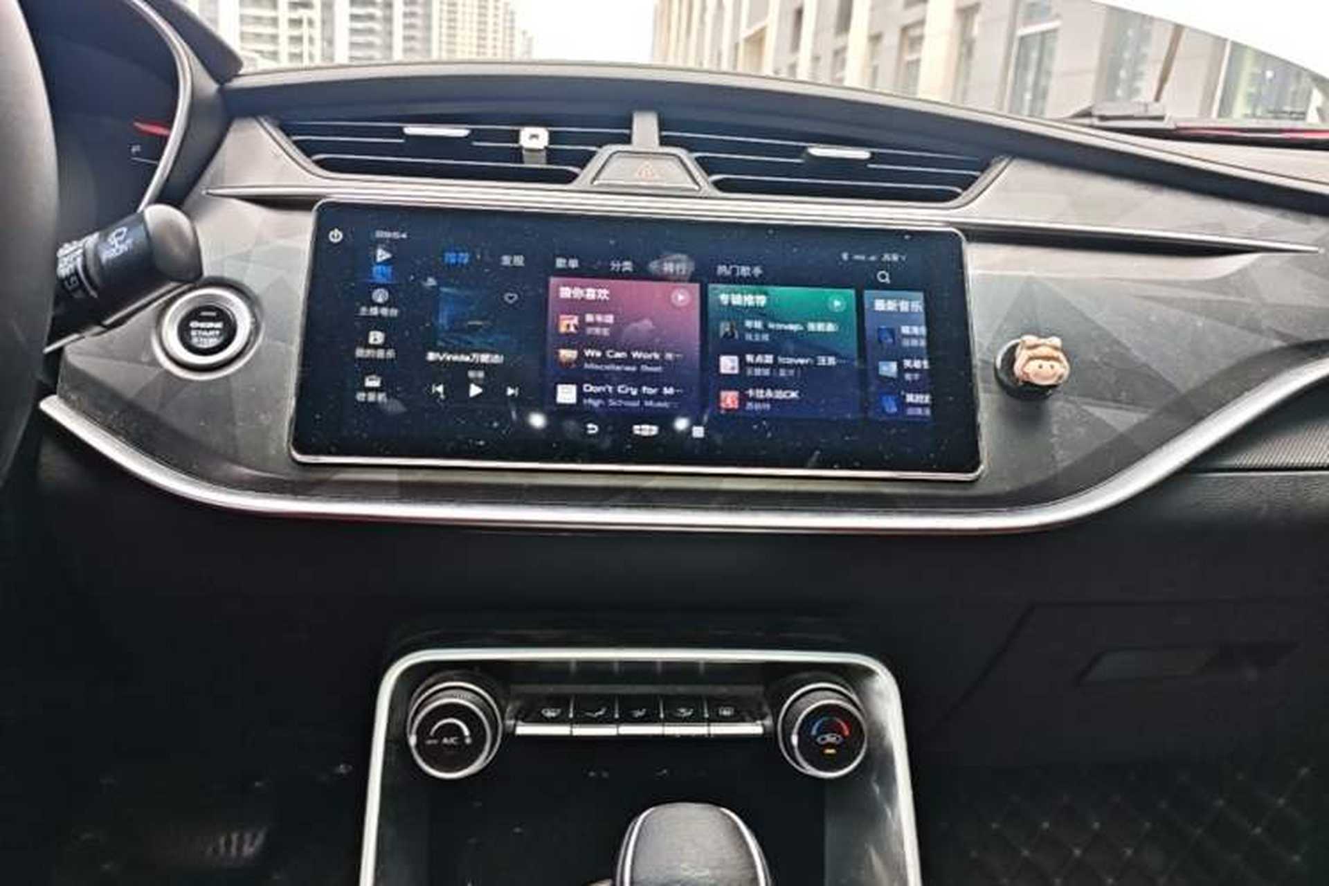 Used Geely Auto Binray 2021 1.4T CVT Asian Games Edition Audio And AC Panel
