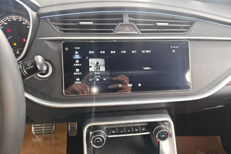 Used Geely Auto Binray 2021 1.4T CVT F-Sport Edition Audio And AC Panel