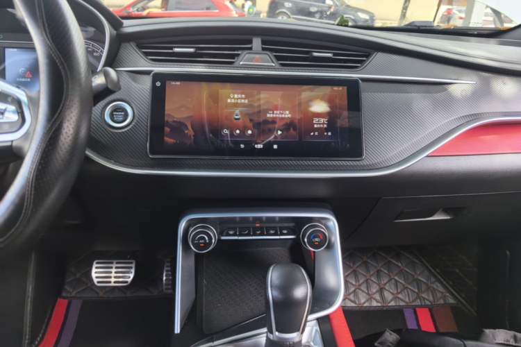Used Geely Auto Binray 2021 1.4T CVT F-Sport Edition Audio And AC Panel
