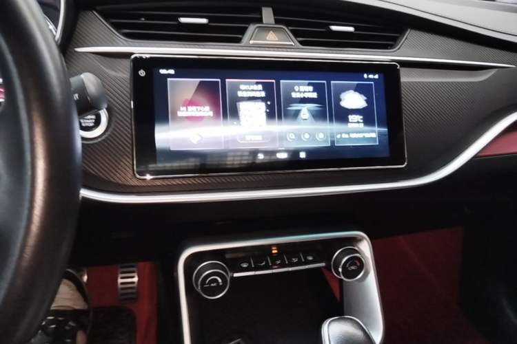 Used Geely Auto Binray 2021 1.4T CVT F-Sport Edition Audio And AC Panel