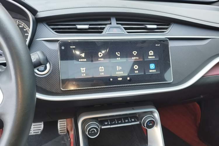Used Geely Auto Binray 2021 1.4T CVT F-Sport Edition Audio And AC Panel