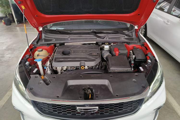 Used Geely Auto Binray 2021 1.4T CVT Asian Games Edition Engine Bay