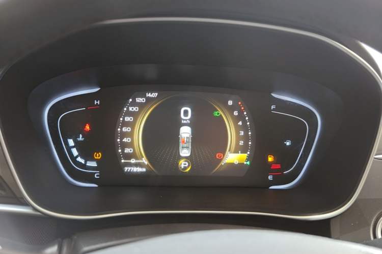 Used Geely Auto Binray 2021 1.4T CVT Asian Games Edition Instrument Cluster