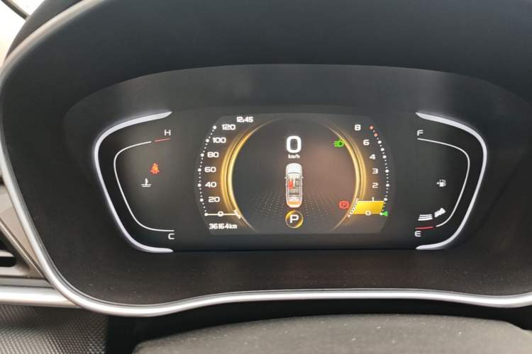 Used Geely Auto Binray 2021 1.4T CVT Asian Games Edition Instrument Cluster