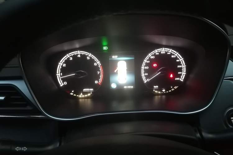 Used Geely Auto Binray 2021 1.4T Manual Luxury Edition Instrument Cluster