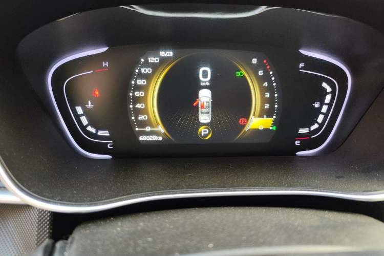Used Geely Auto Binray 2021 1.4T CVT Asian Games Edition Instrument Cluster