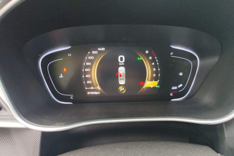Used Geely Auto Binray 2021 1.4T CVT Asian Games Edition Instrument Cluster